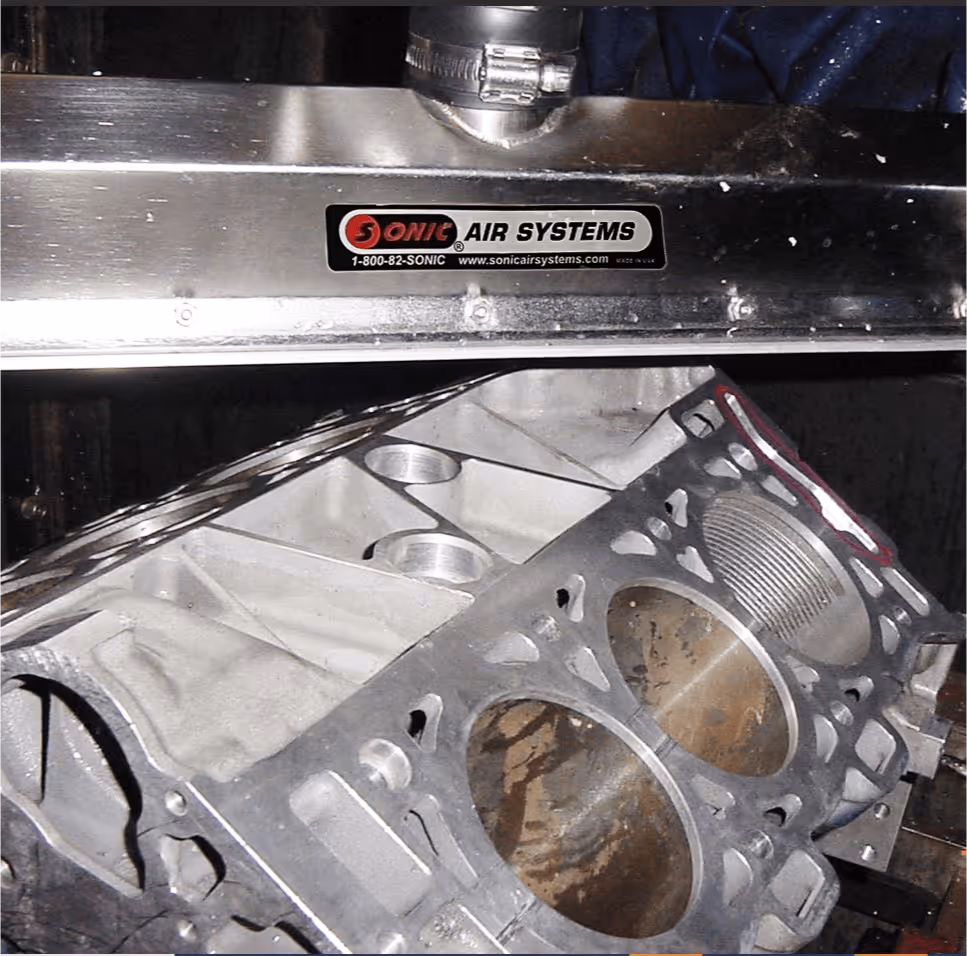 Automotive manufacturing air knife application 2