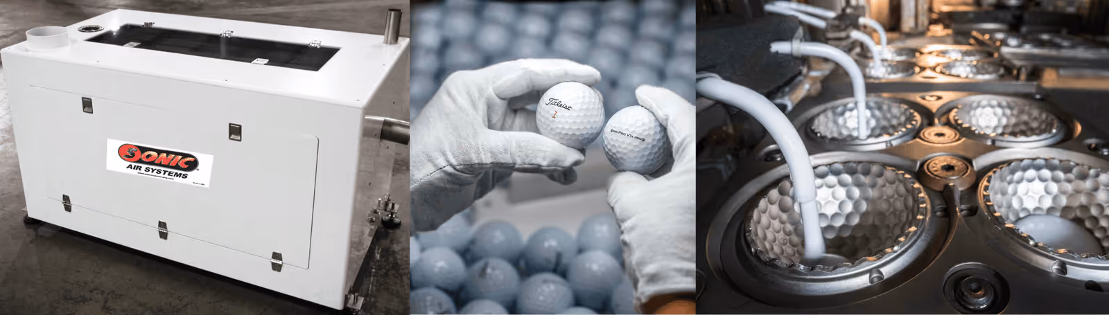 High-Velocity Golf Ball Dryer for the World's Leading Golf Equipment Manufacturer