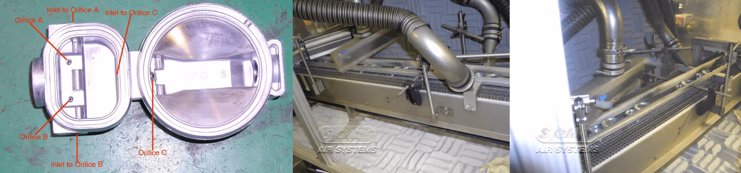 Sonic Rotary Air Knife System for Precision Parts Drying
