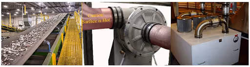Sonic's Hot Air Knife System Safely Contained Mercury Vapor